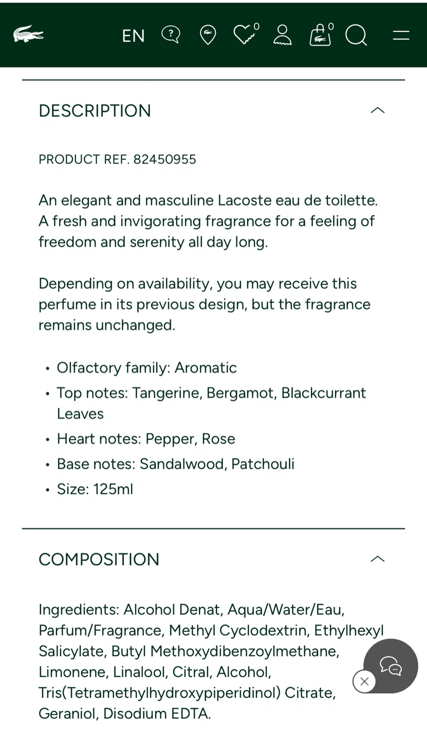 Lacoste Essential Cologne - photo 4