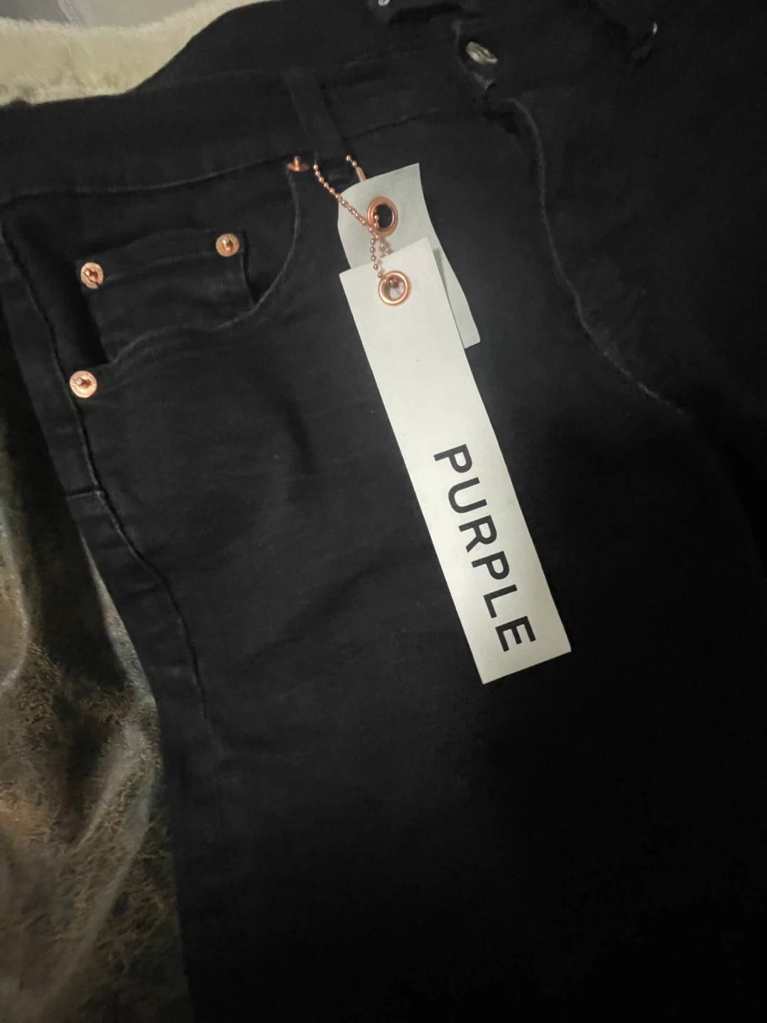 Purple Brand Black Jeans Size M - photo 3