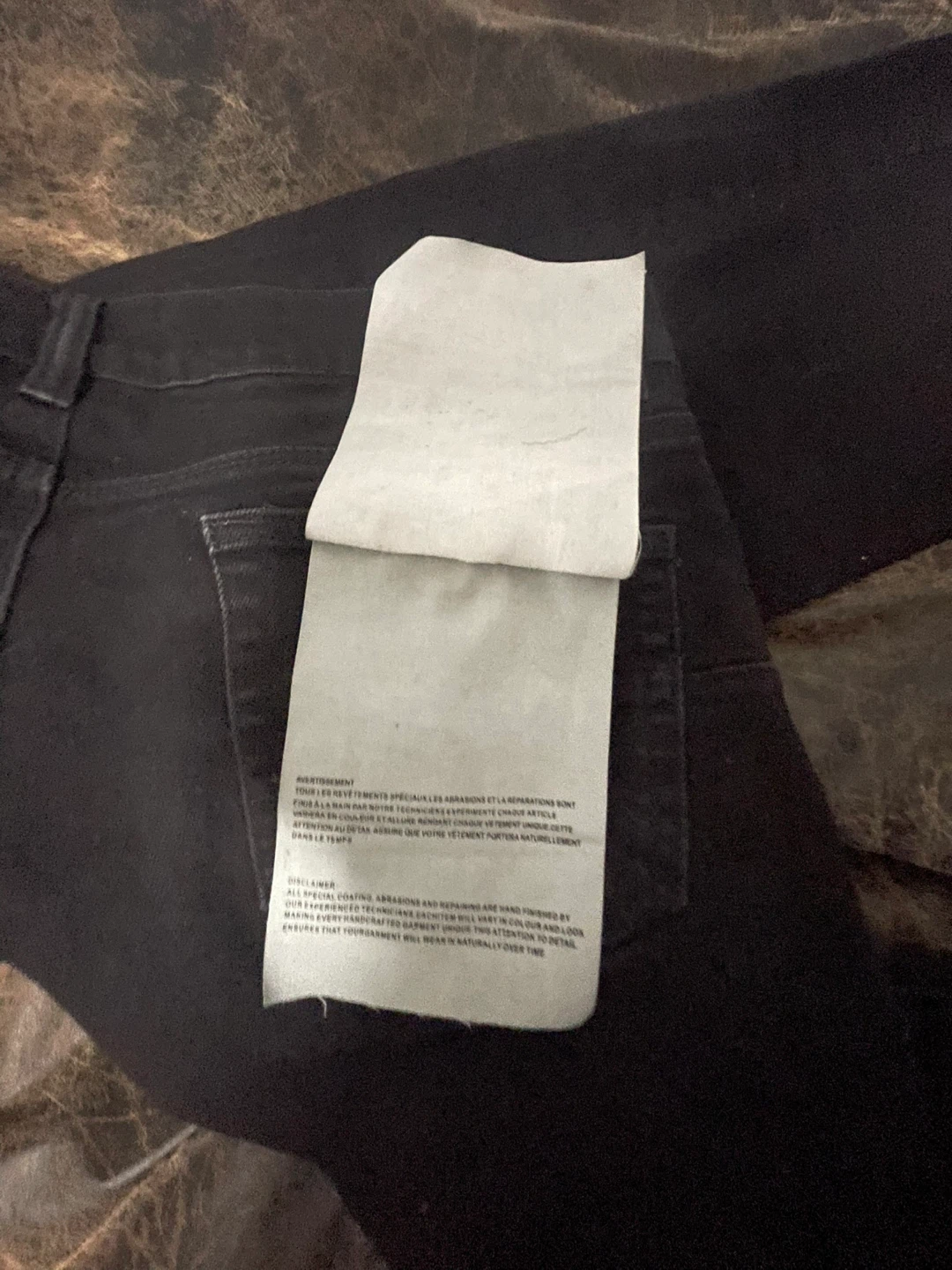 Purple Brand Black Jeans Size M - photo 5