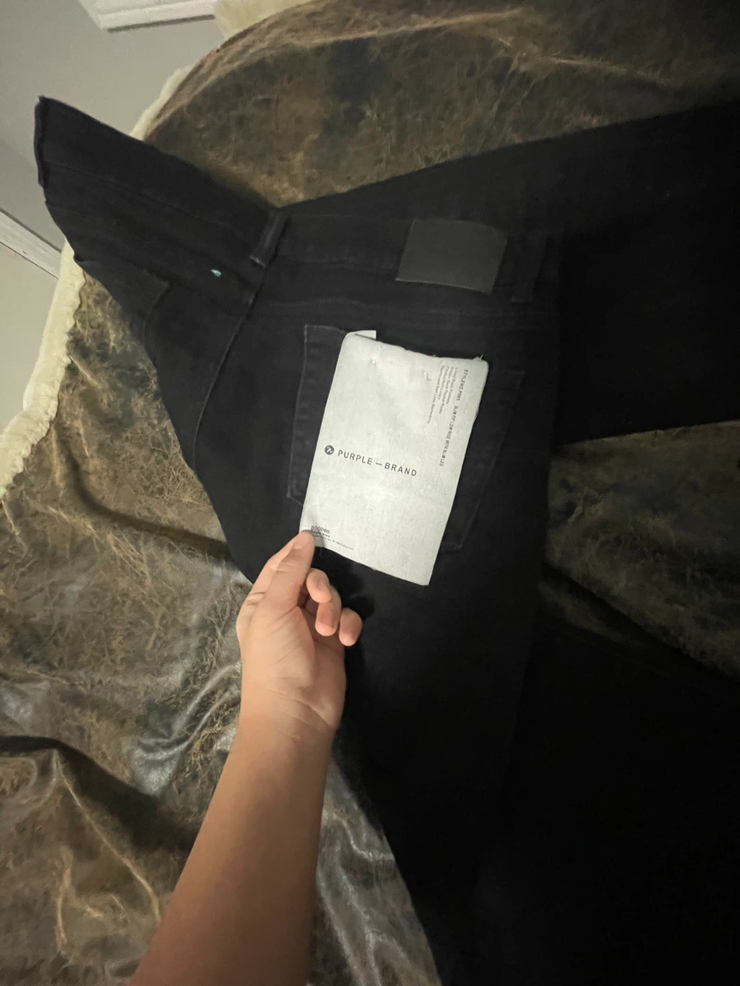 Purple Brand Black Jeans Size M - photo 4