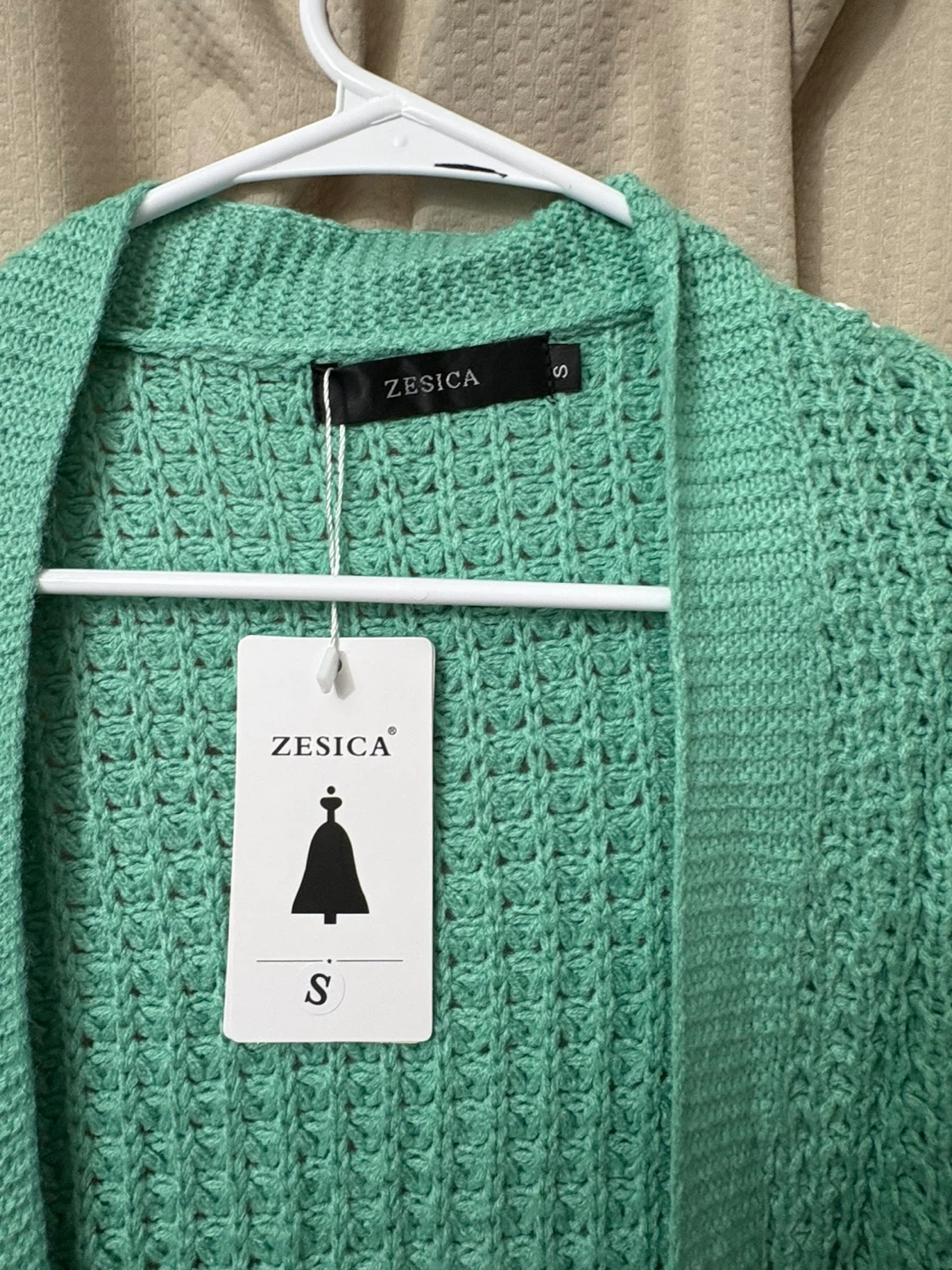 Zesica Women's Long Sleeve Open Front Cardigan Sweater Size S - photo 3