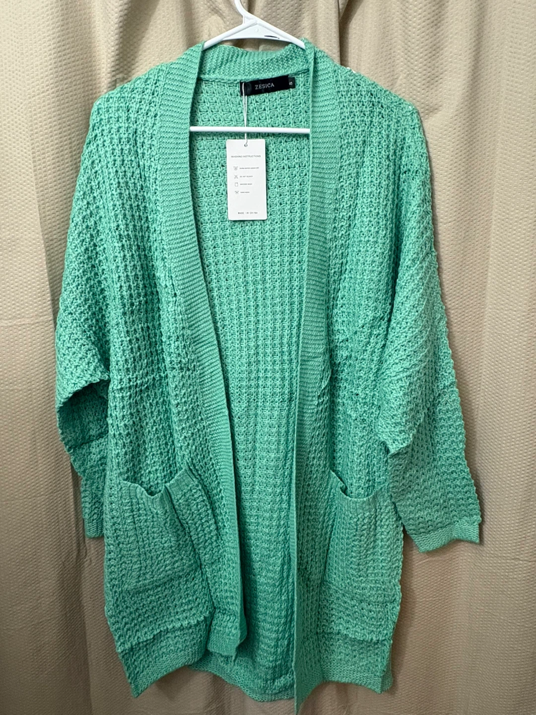 Zesica Women's Long Sleeve Open Front Cardigan Sweater Size S - photo 2