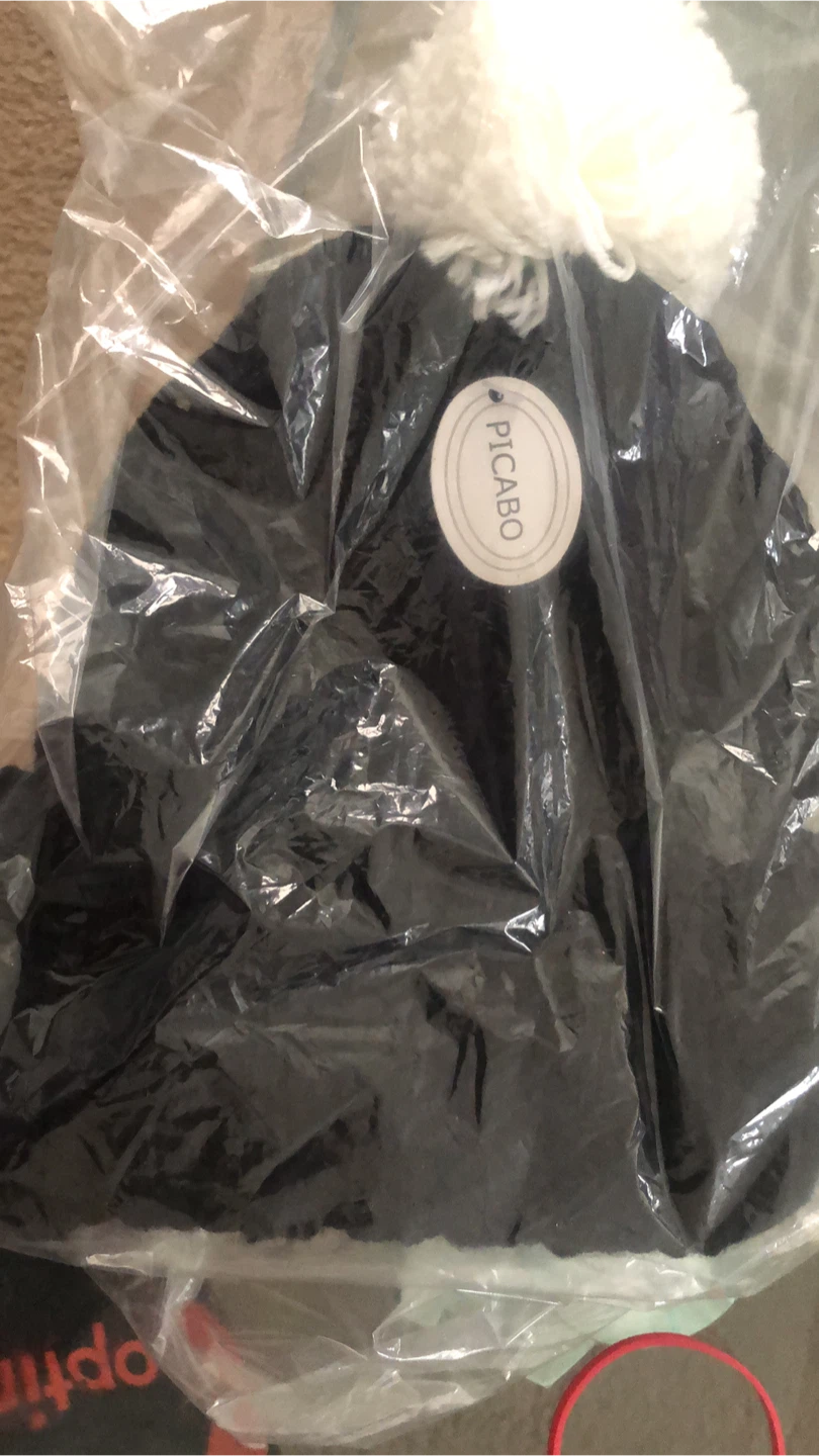 Picabo Black Knit Beanie with Pom Pom - photo 2