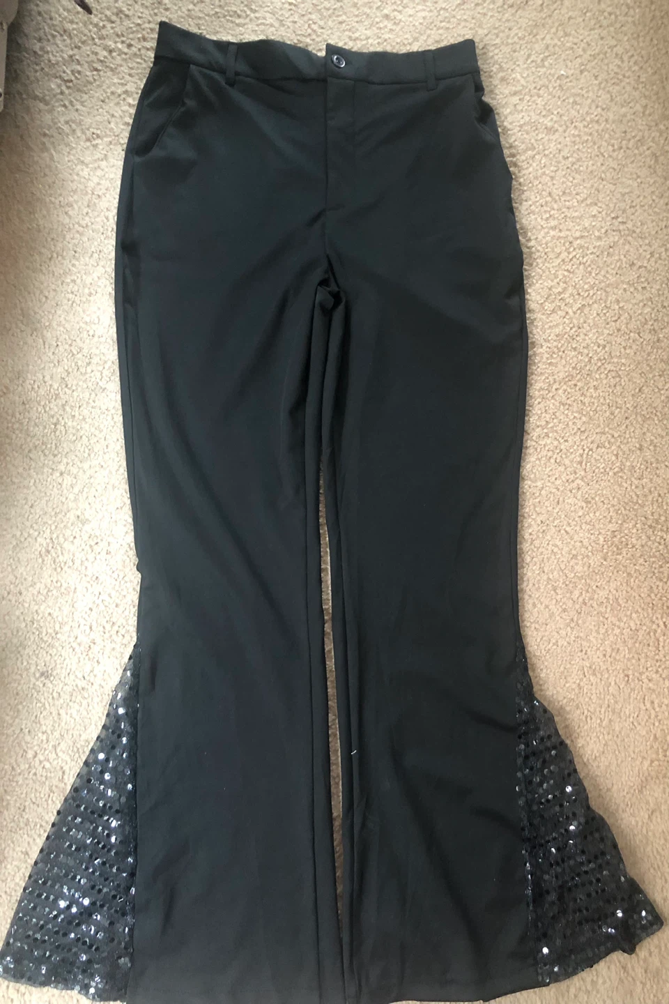 Black L Ladies Pants with Sequin Accents - photo 2