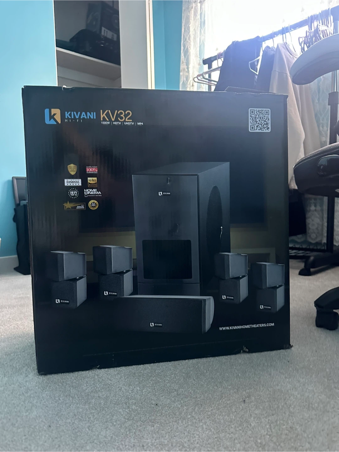 Kivani KV32 1500W Home Theater System