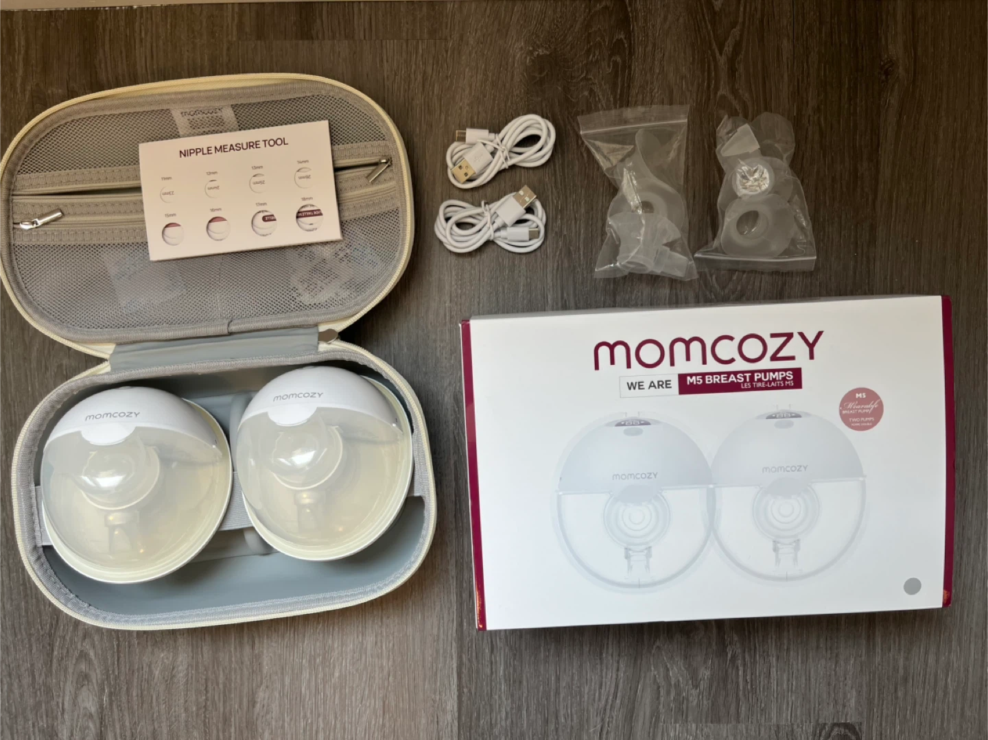 Momcozy M5 Hands-Free Wearable Breast Pump