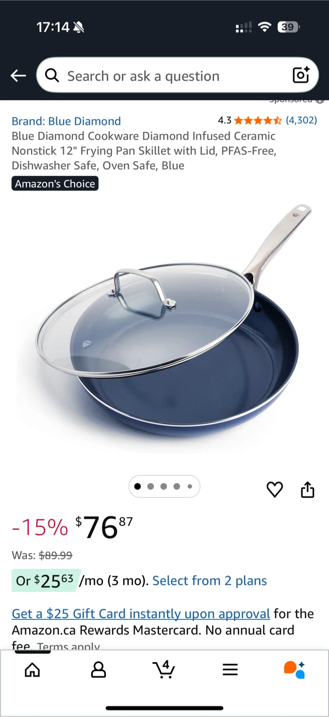 Ceramic Non-Stick Frying Pan for Sale - photo 5