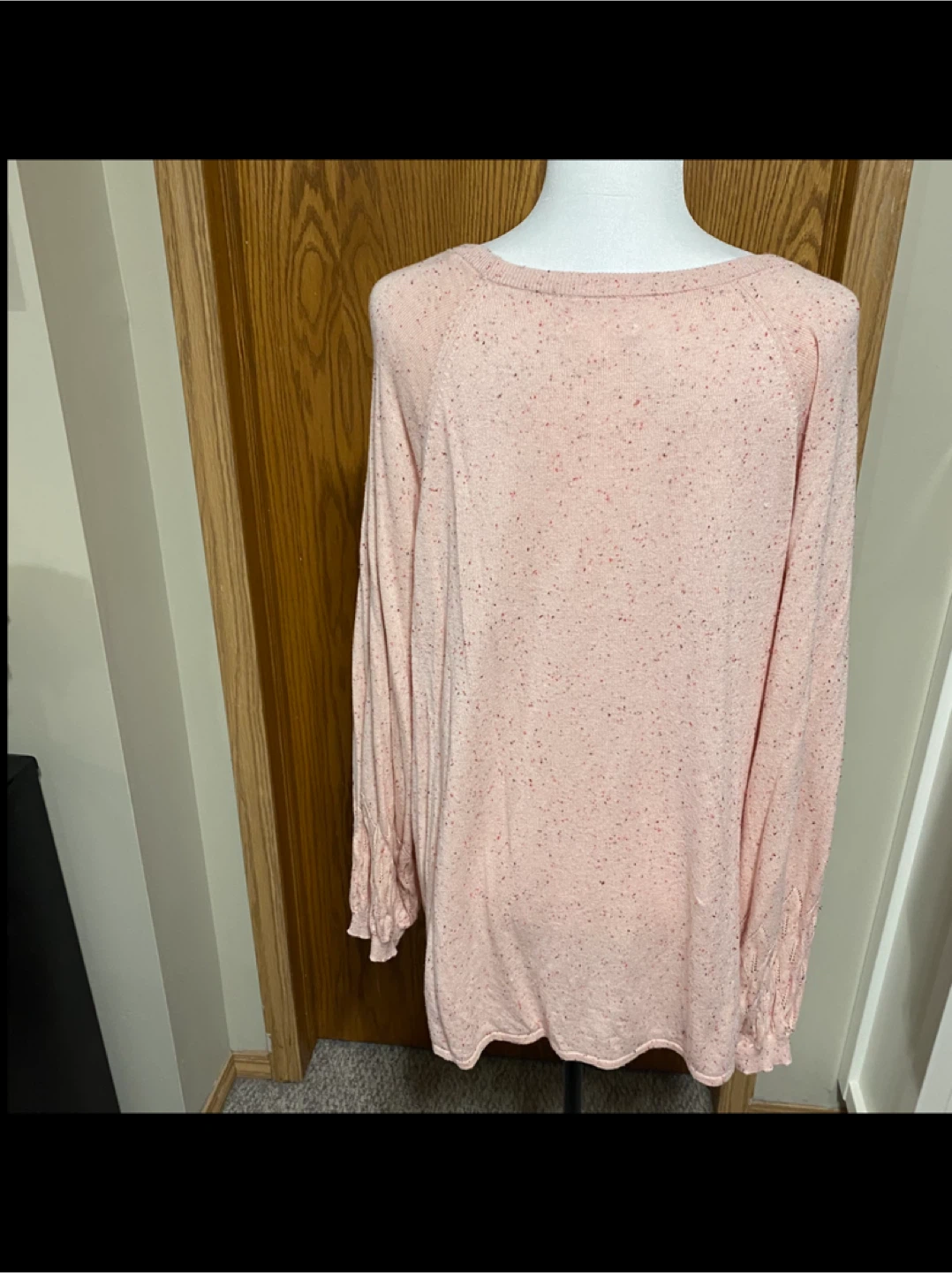 LC Lauren Conrad pink sweater - photo 3
