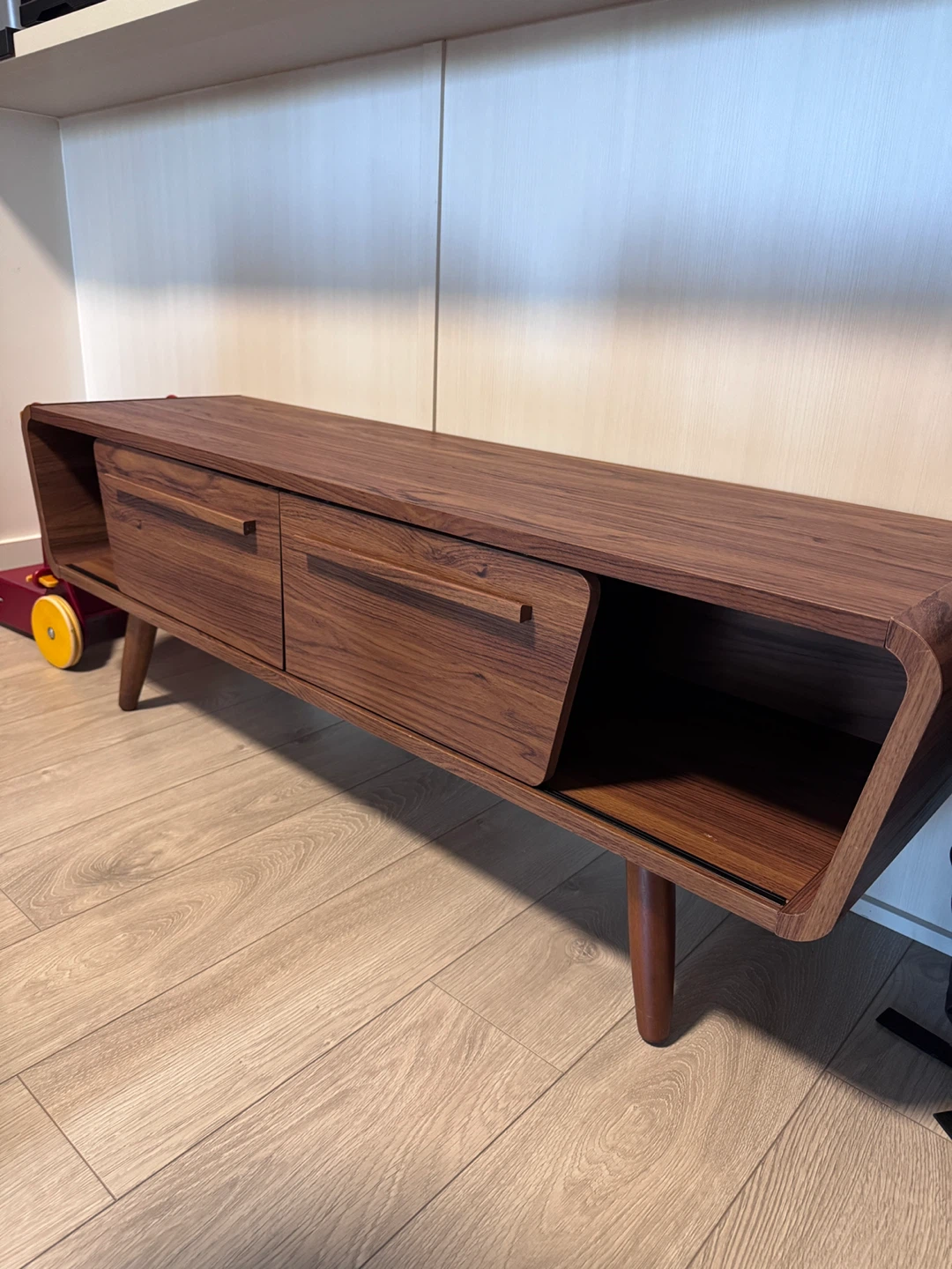 Structube TV Stand - Walnut Finish - photo 2