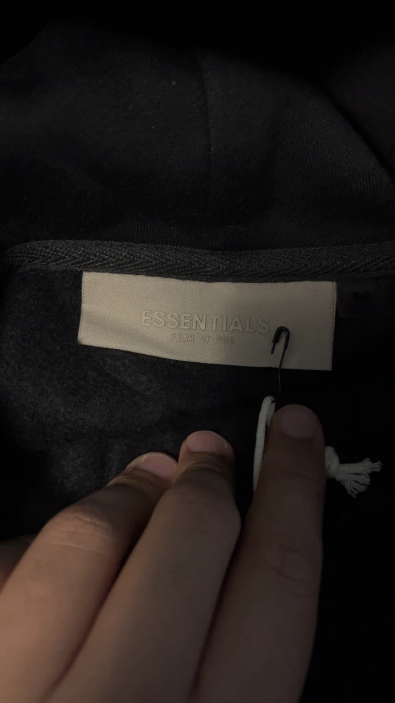 Black Essentials "1977" Hoodie Size M - photo 5