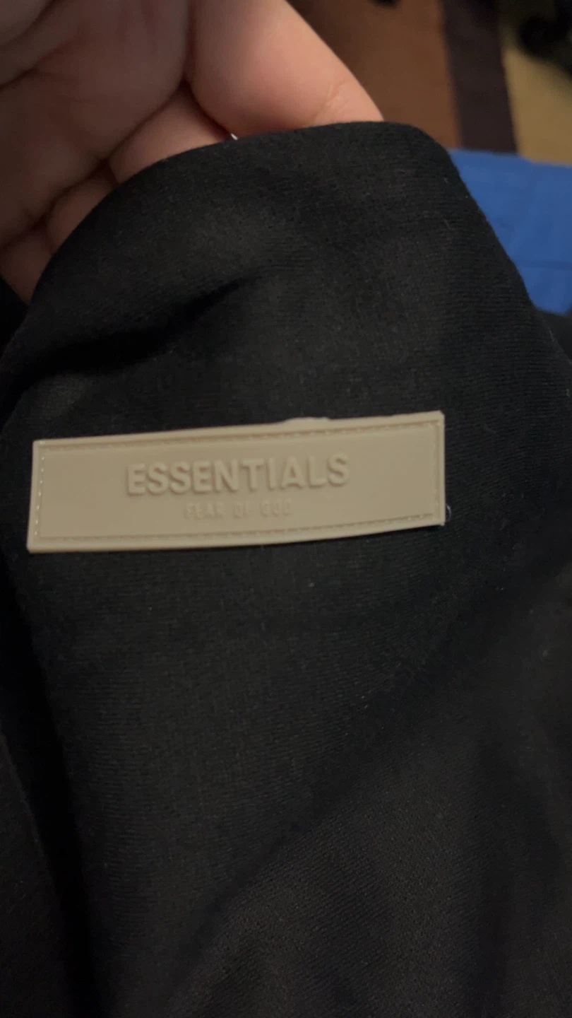 Black Essentials "1977" Hoodie Size M - photo 4