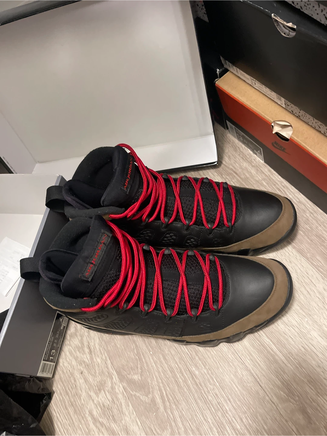 Air Jordan 9 Olive - photo 5