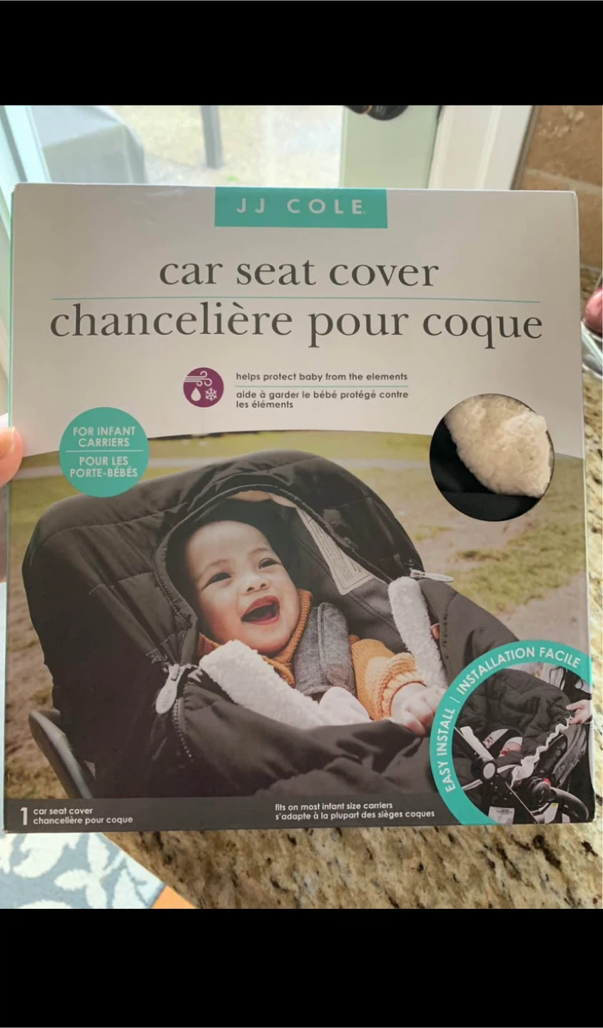 JJ Cole Car Seat Cover 🏆