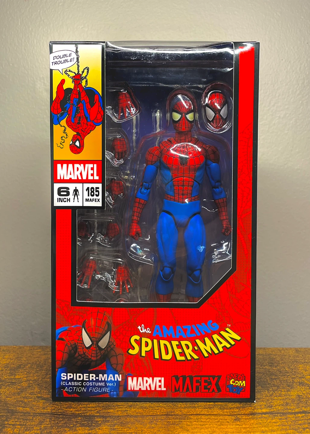 MAFEX No.185 Spider-Man Classic Costume Figure 🏆