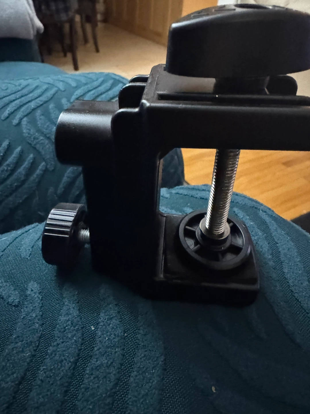 Black C Clamp Mount with Ball Head