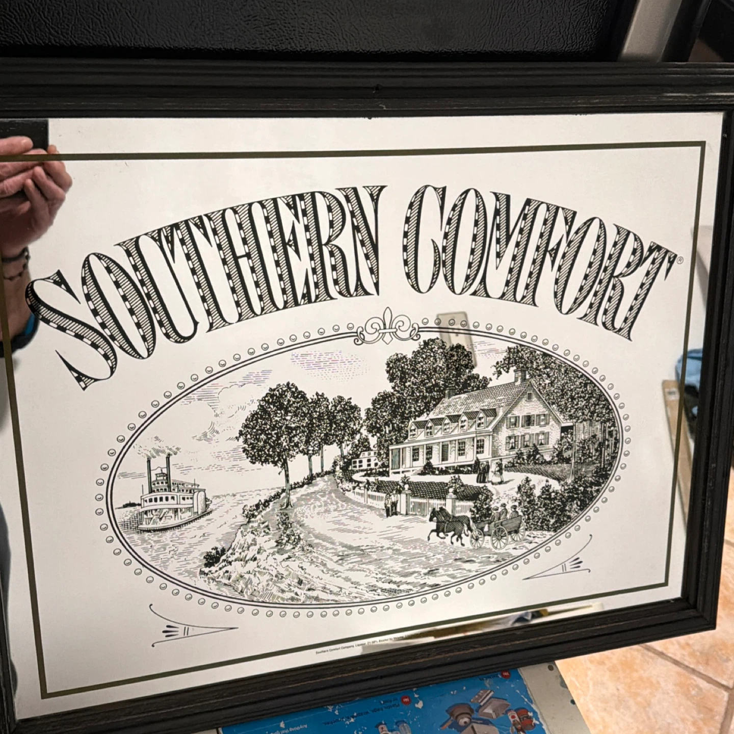 Southern Comfort Mirror