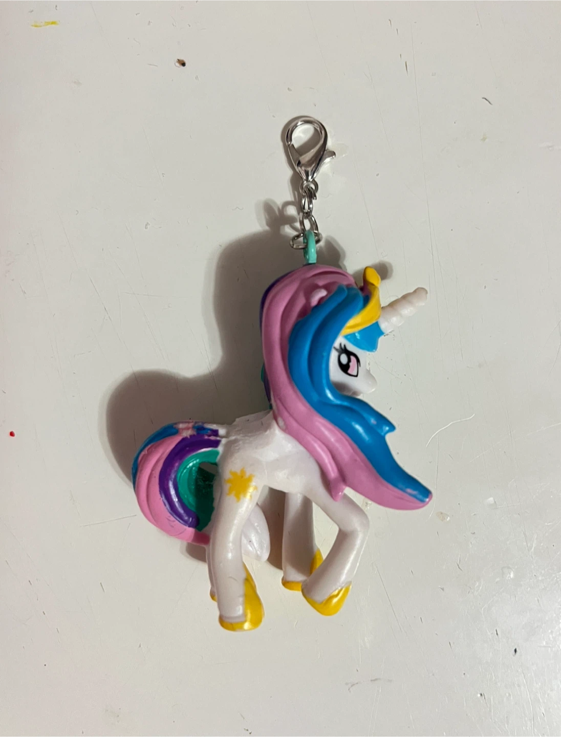 My Little Pony Princess Celestia Handmade Keychain 🏆 - photo 2