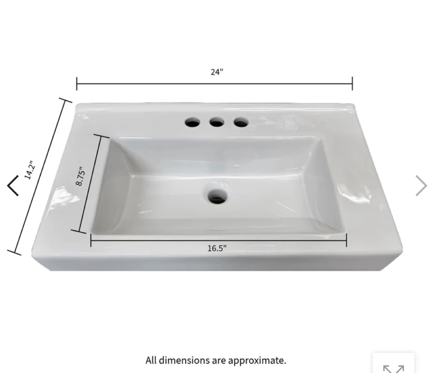 Brandnew Vanity and Ceramic Top with 2-Door - photo 5