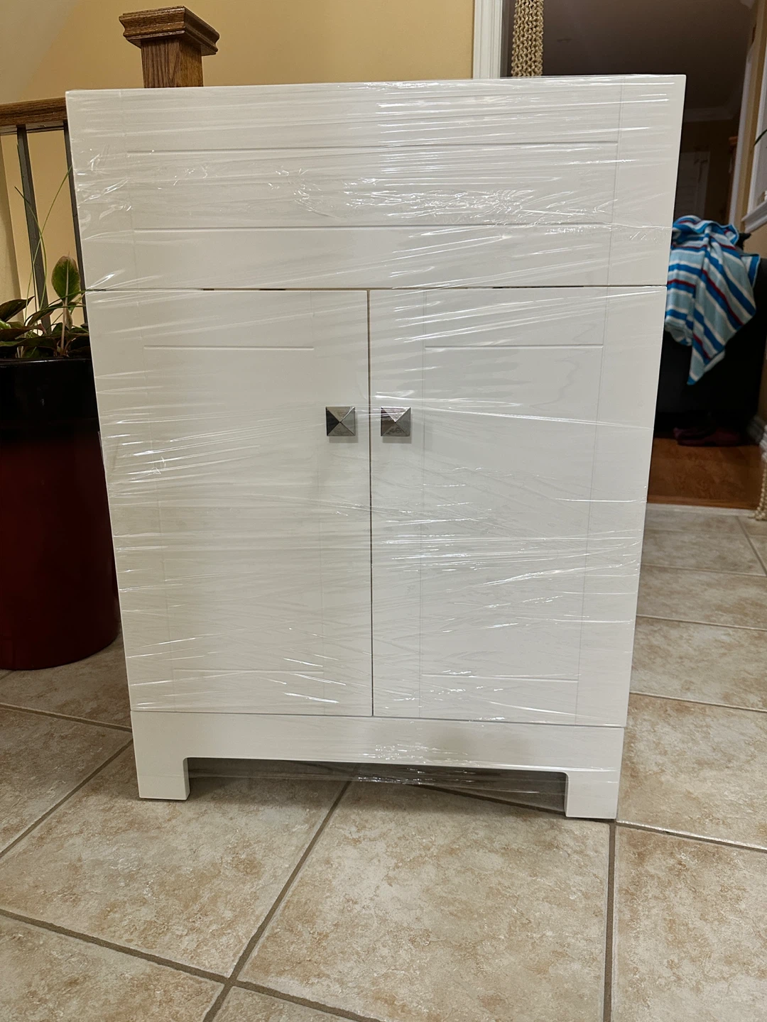Brandnew Vanity and Ceramic Top with 2-Door