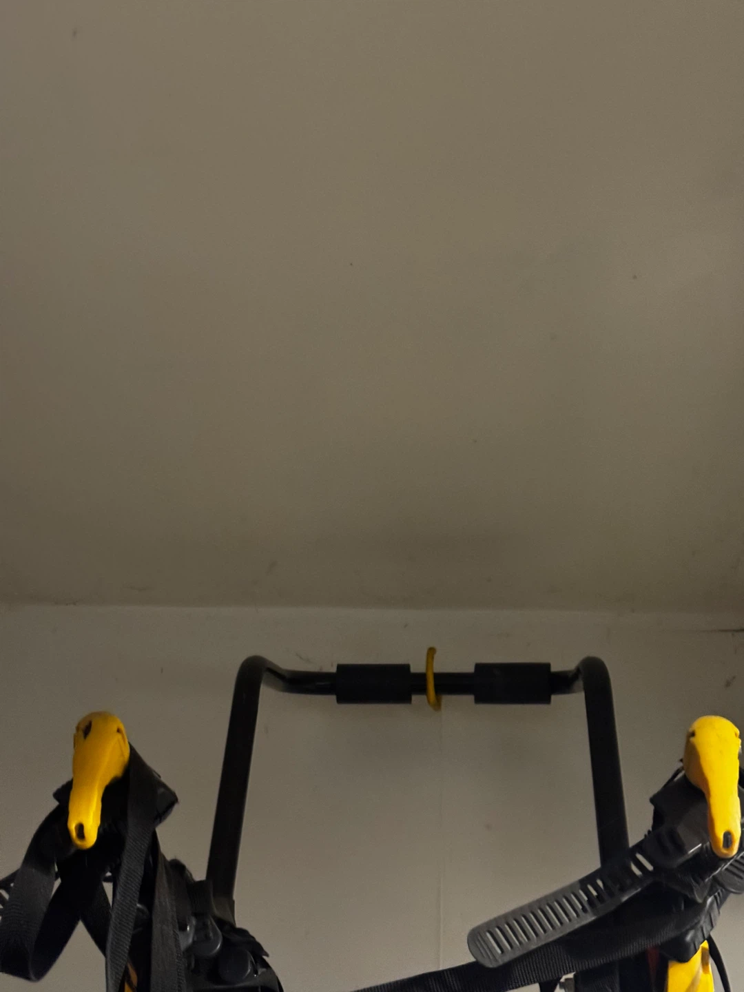 Yellow and Black Bike Rack