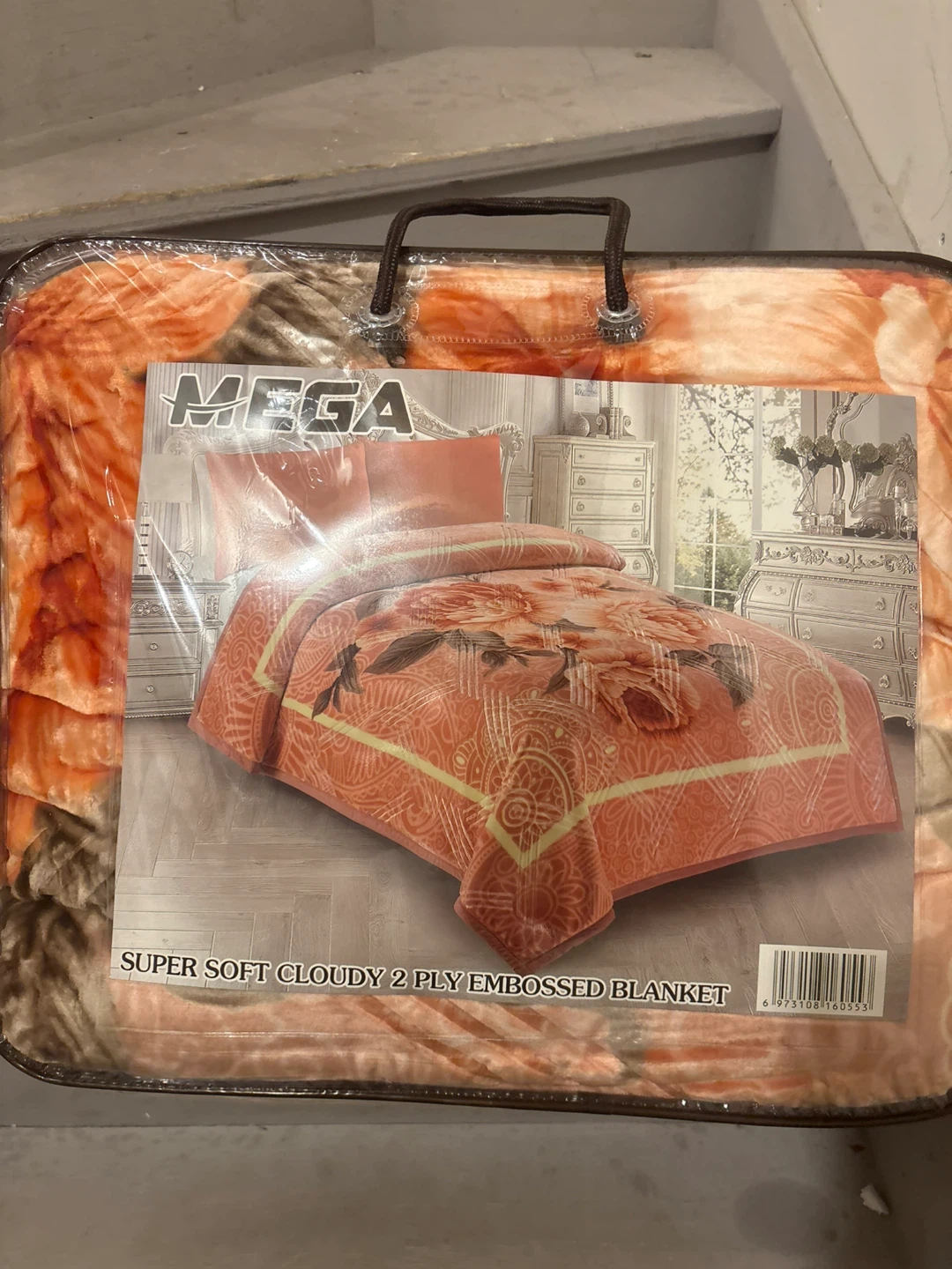 MEGA Super Soft Cloudy 2 Ply Embossed Blanket