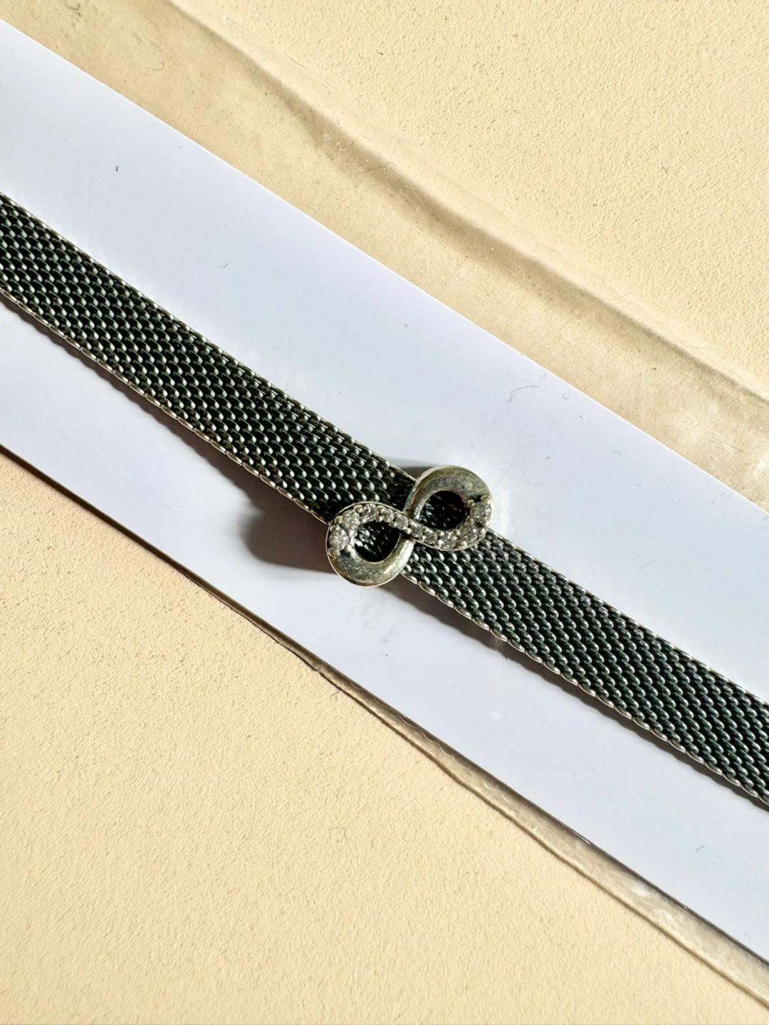 Pandora Mesh Bracelet with Infinity Charm 🏆 - photo 4