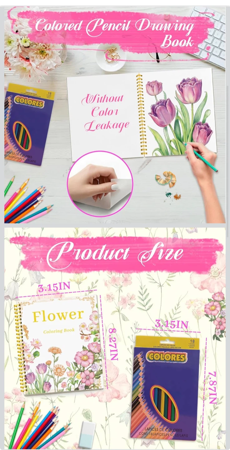Coloring Book and Colored Pencils Set - photo 2