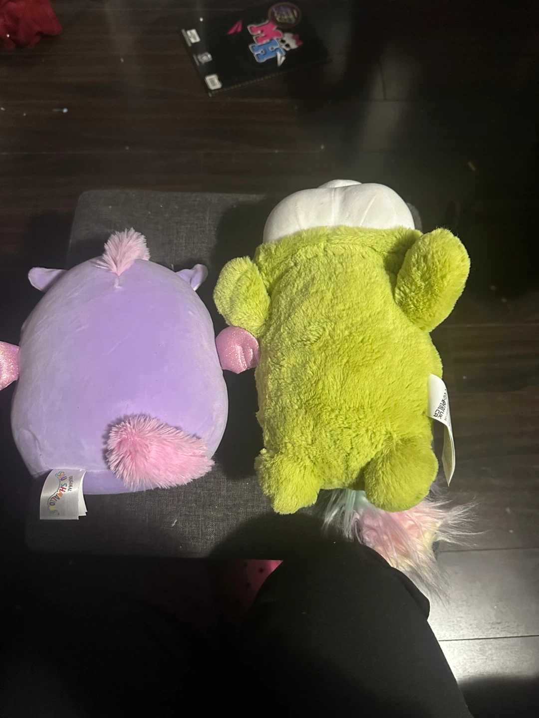 Two plushies 7 dollars each