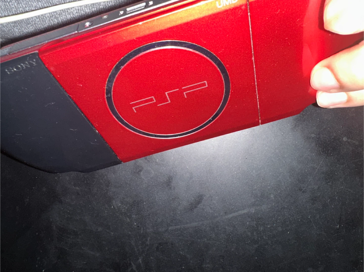 Red Sony PSP Handheld Gaming Console - photo 4