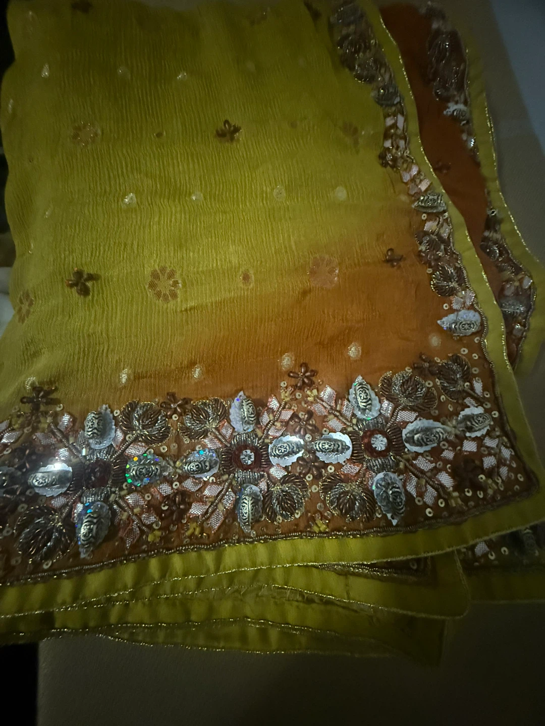 Embellished Scarf/Dupatta - photo 3