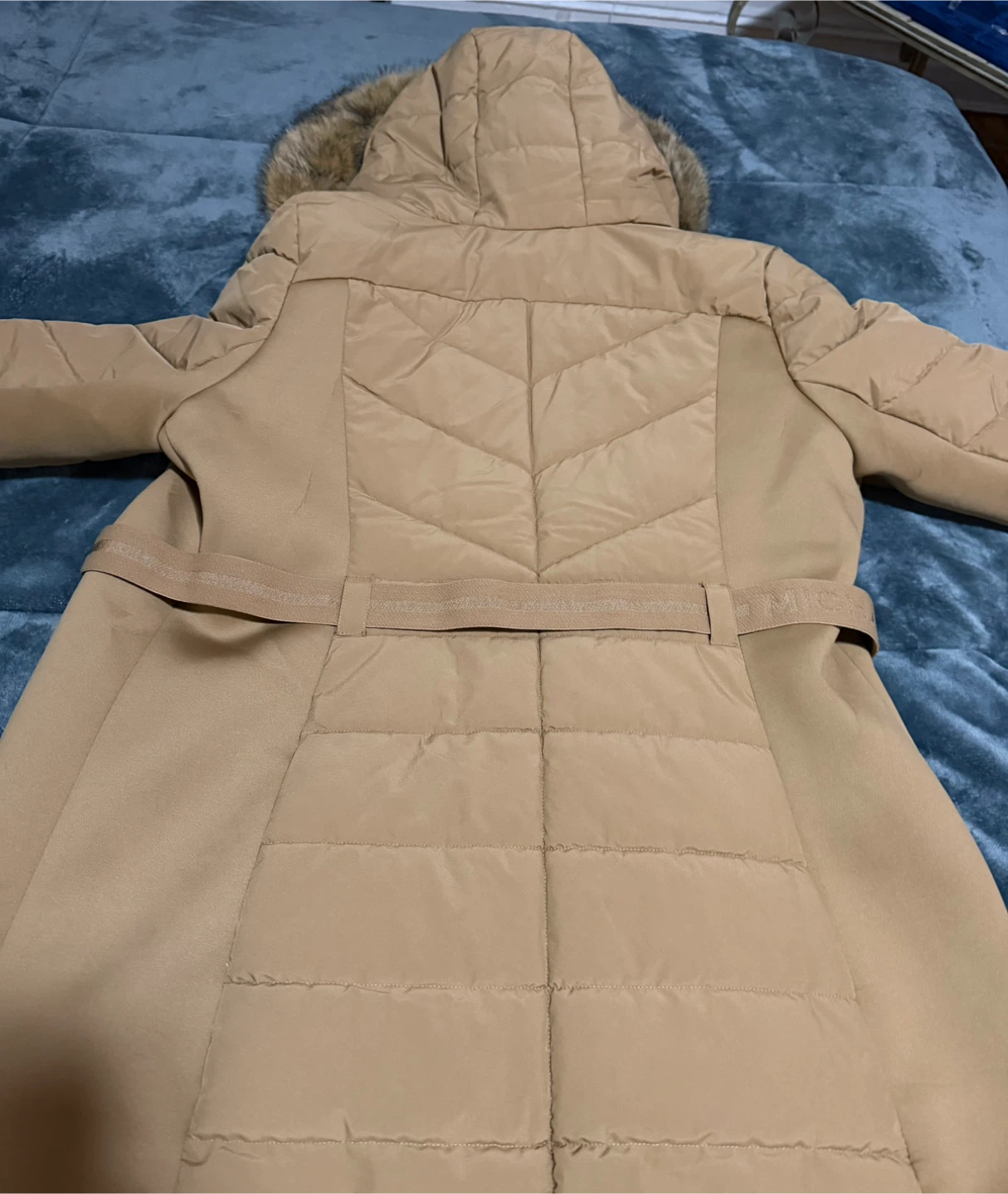 Michael Kors Women's Puffer Coat with Fur Hood - photo 2
