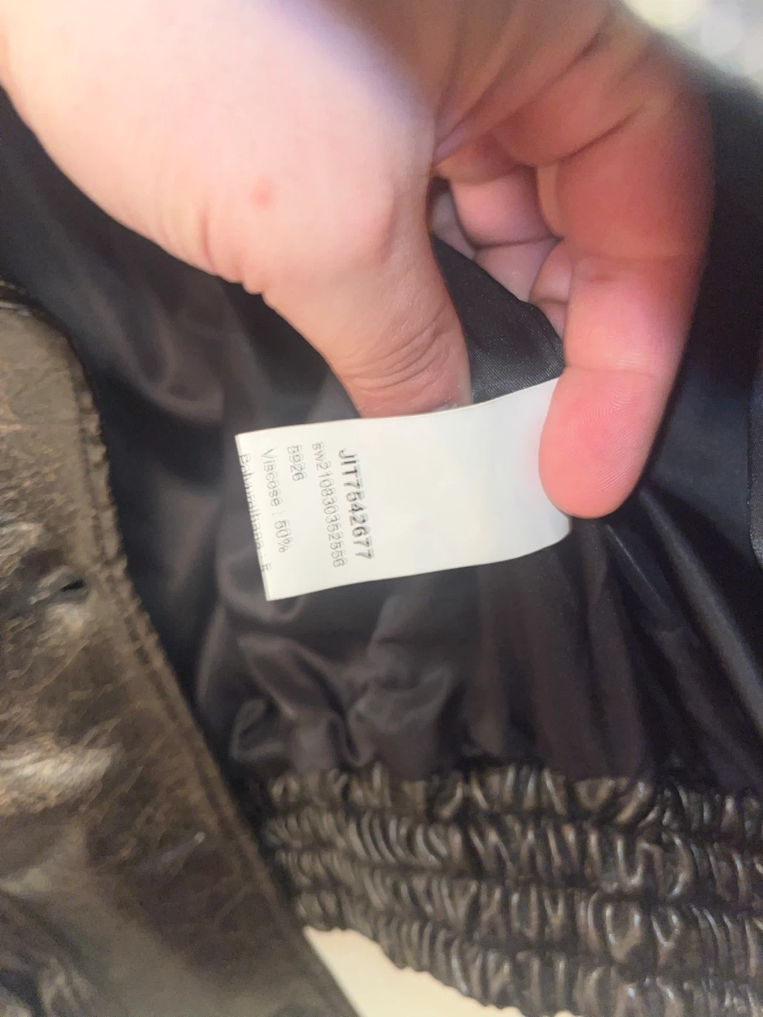 SHEIN Faux Leather Jacket - Size S - photo 4