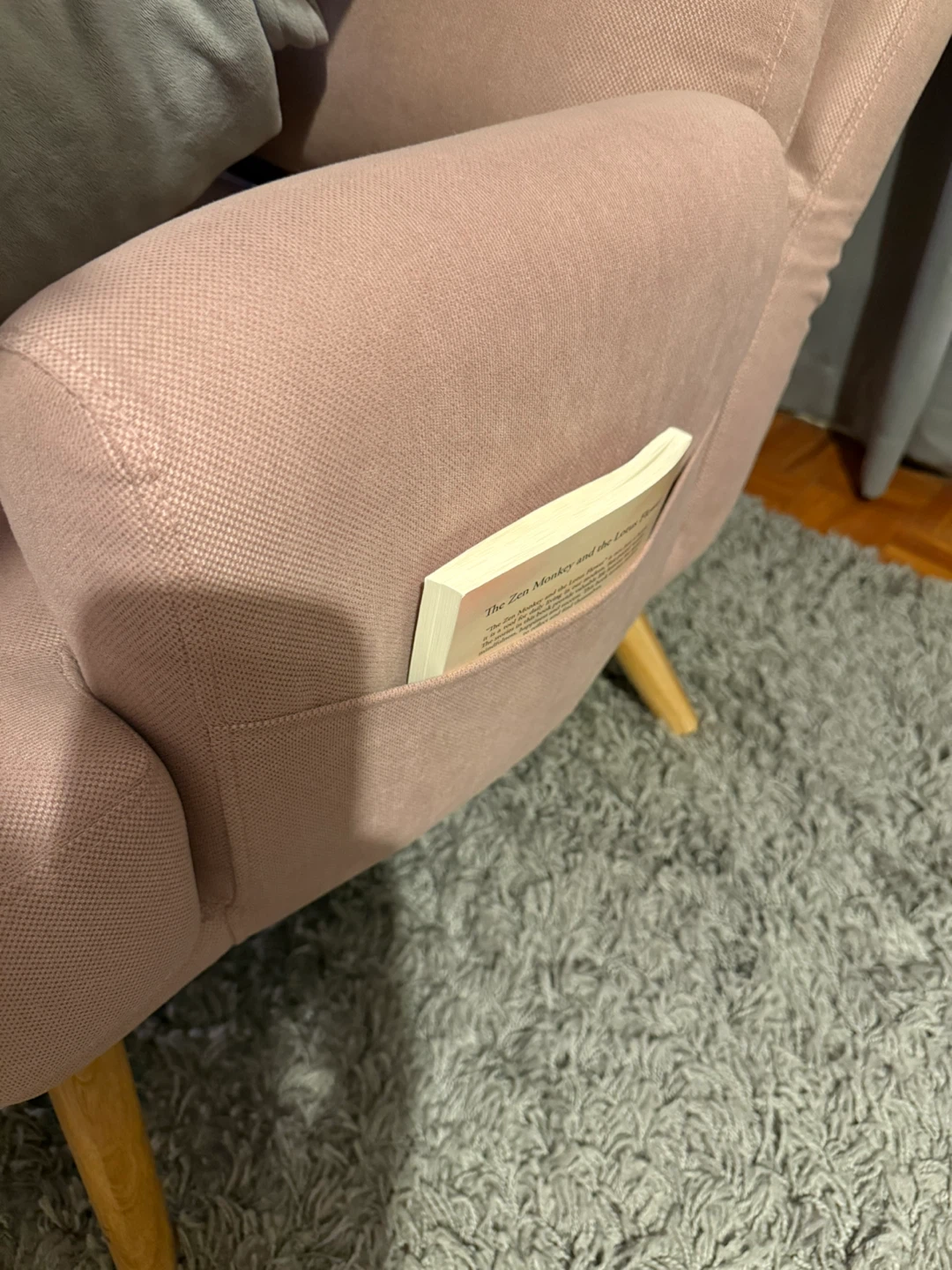 Reclining Chair with Ottoman & Pillow - photo 3