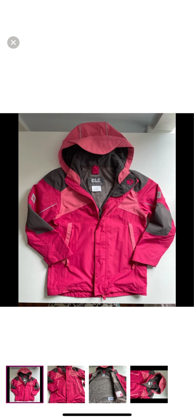 Jack Wolfskin jacket 6/9 years old - photo 3