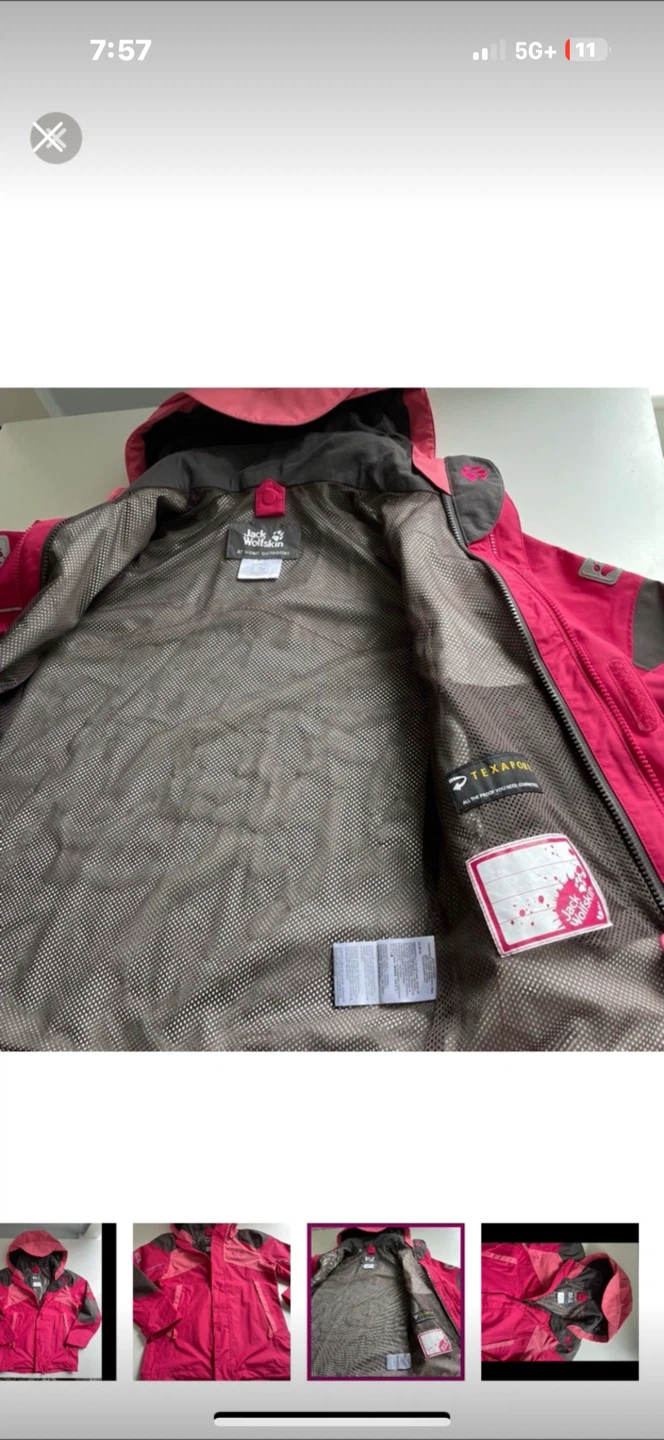 Jack Wolfskin jacket 6/9 years old - photo 2