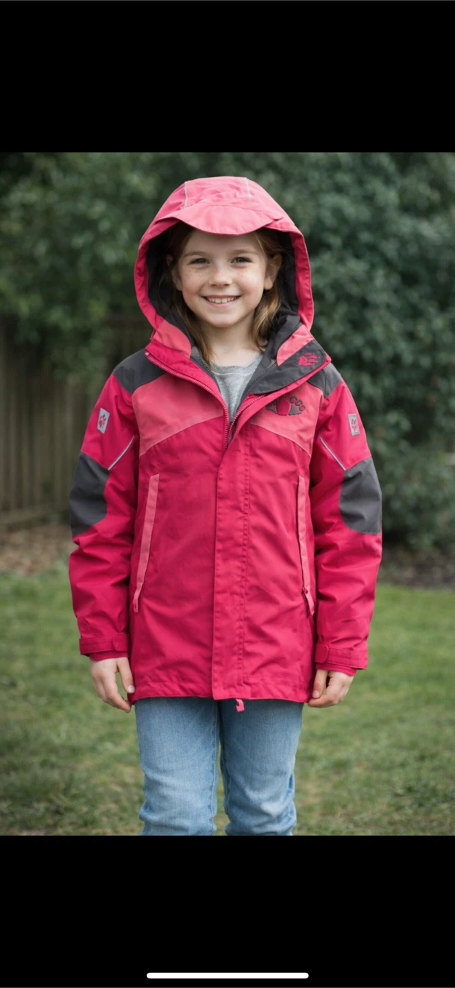Jack Wolfskin jacket 6/9 years old