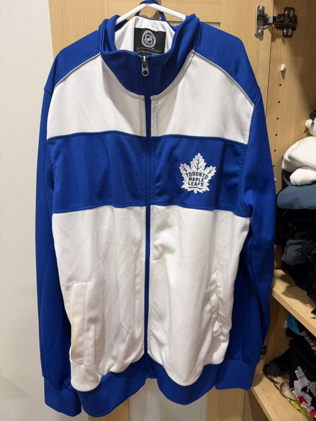 Toronto Maple Leafs track jacket - Large