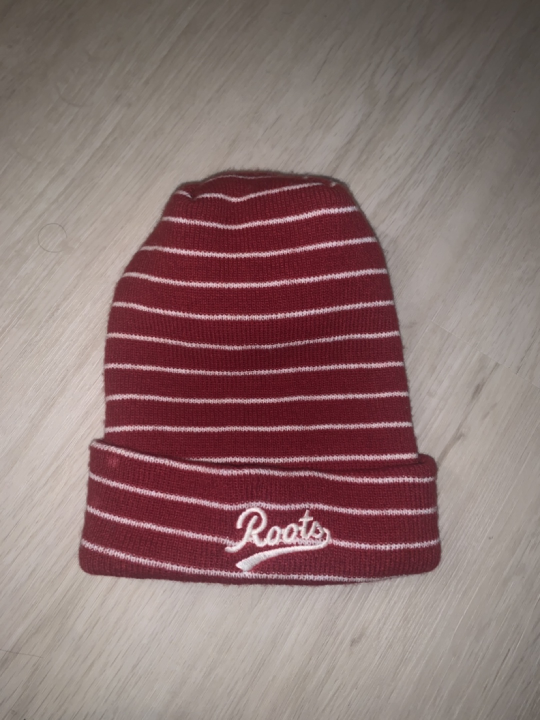 Candycane Roots Striped Beanie 🏆