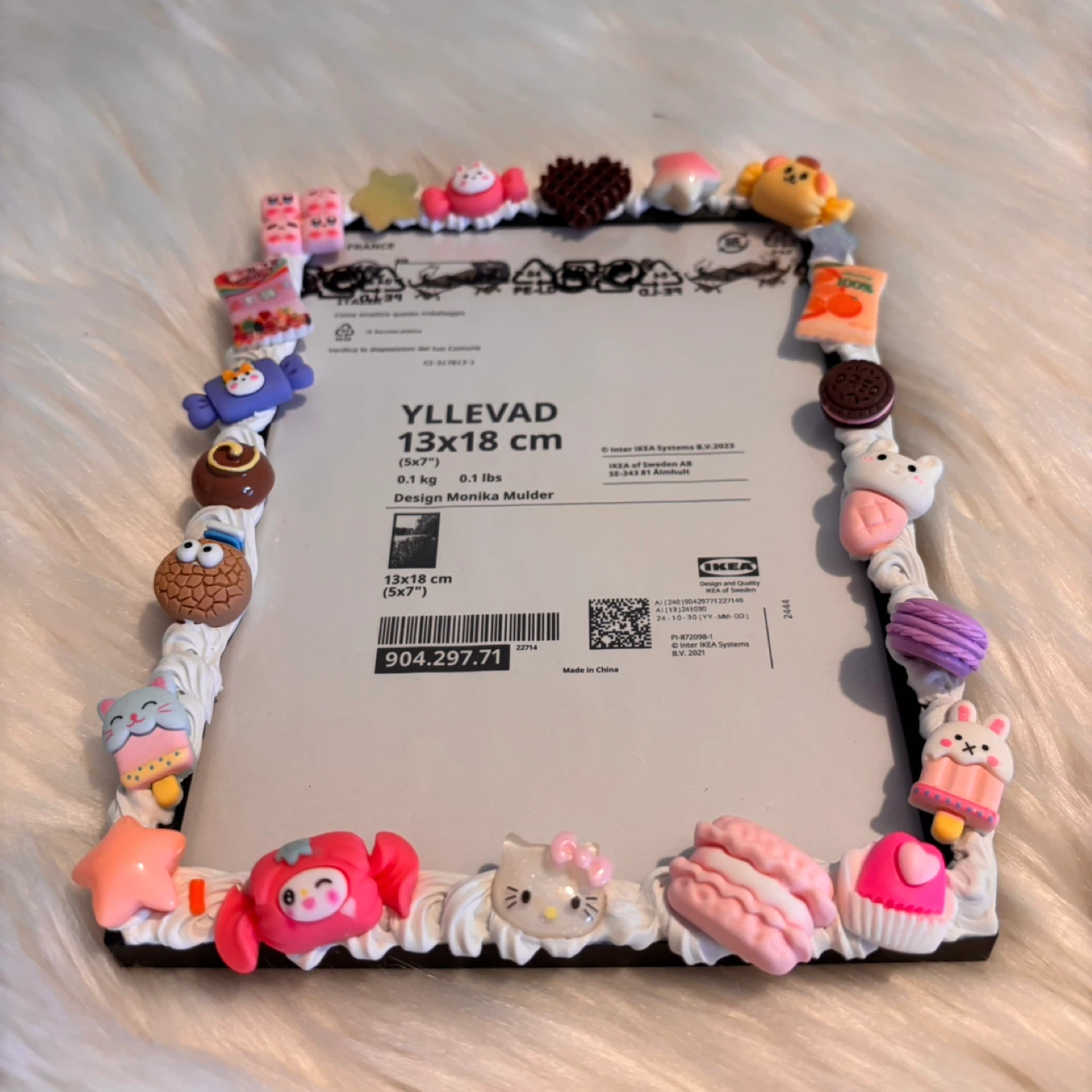 Deco IKEA Photo Frame (5x7”) with Decorative Charms - photo 2