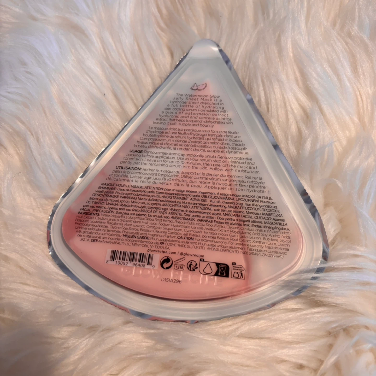 Glow Recipe Watermelon Glow Jelly Sheet Mask (1 Mask) - photo 3