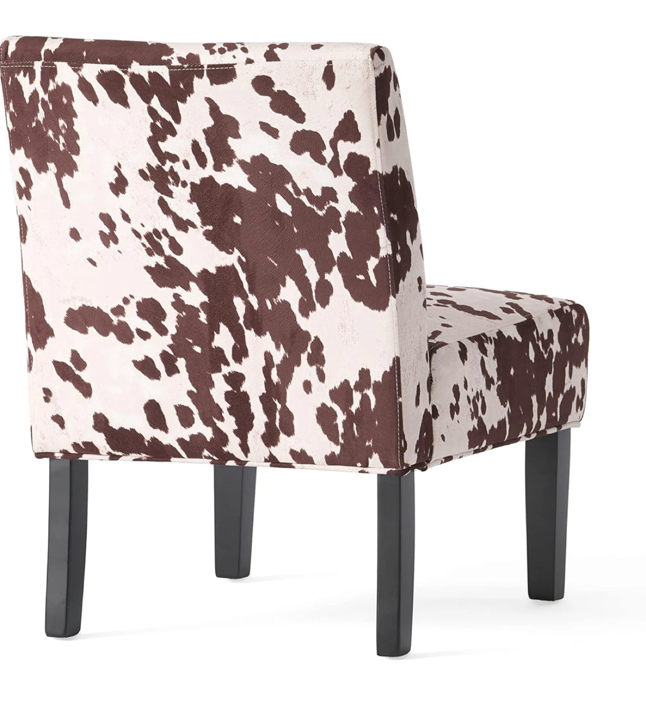 Cow Print Fabric Chair - photo 2