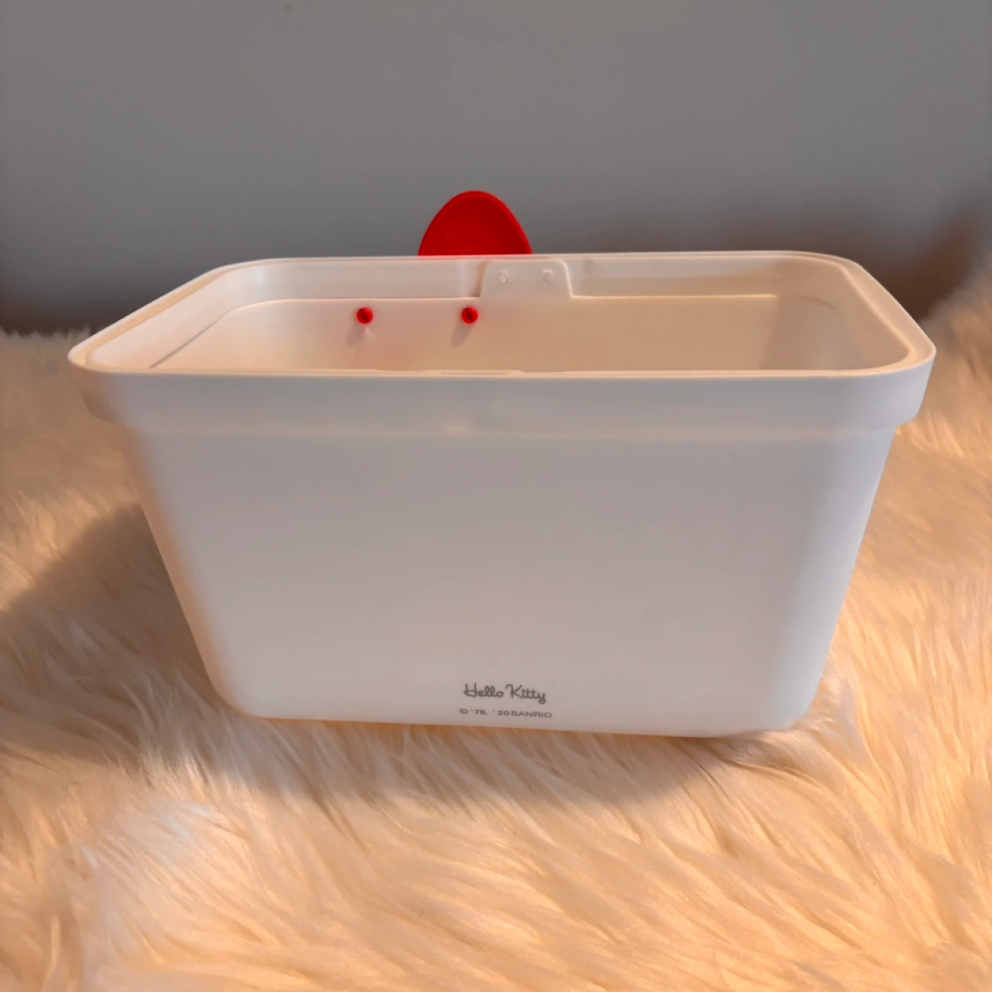 Hello Kitty White Storage Basket with Handle - photo 5