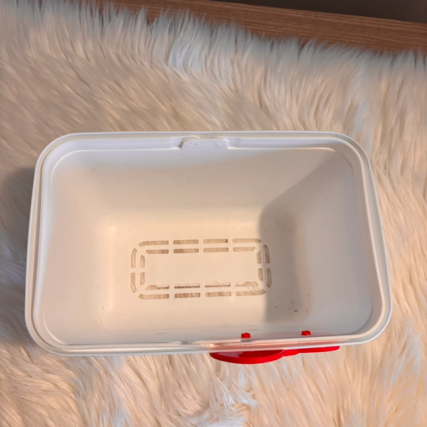 Hello Kitty White Storage Basket with Handle - photo 3