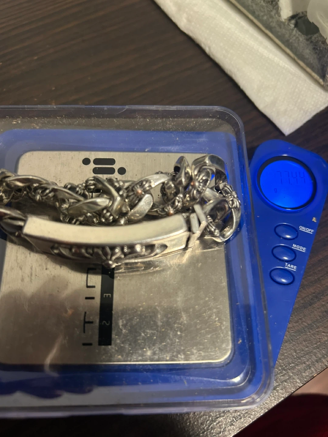 Chrome Hearts Sterling 925 Silver Bracelet - photo 4