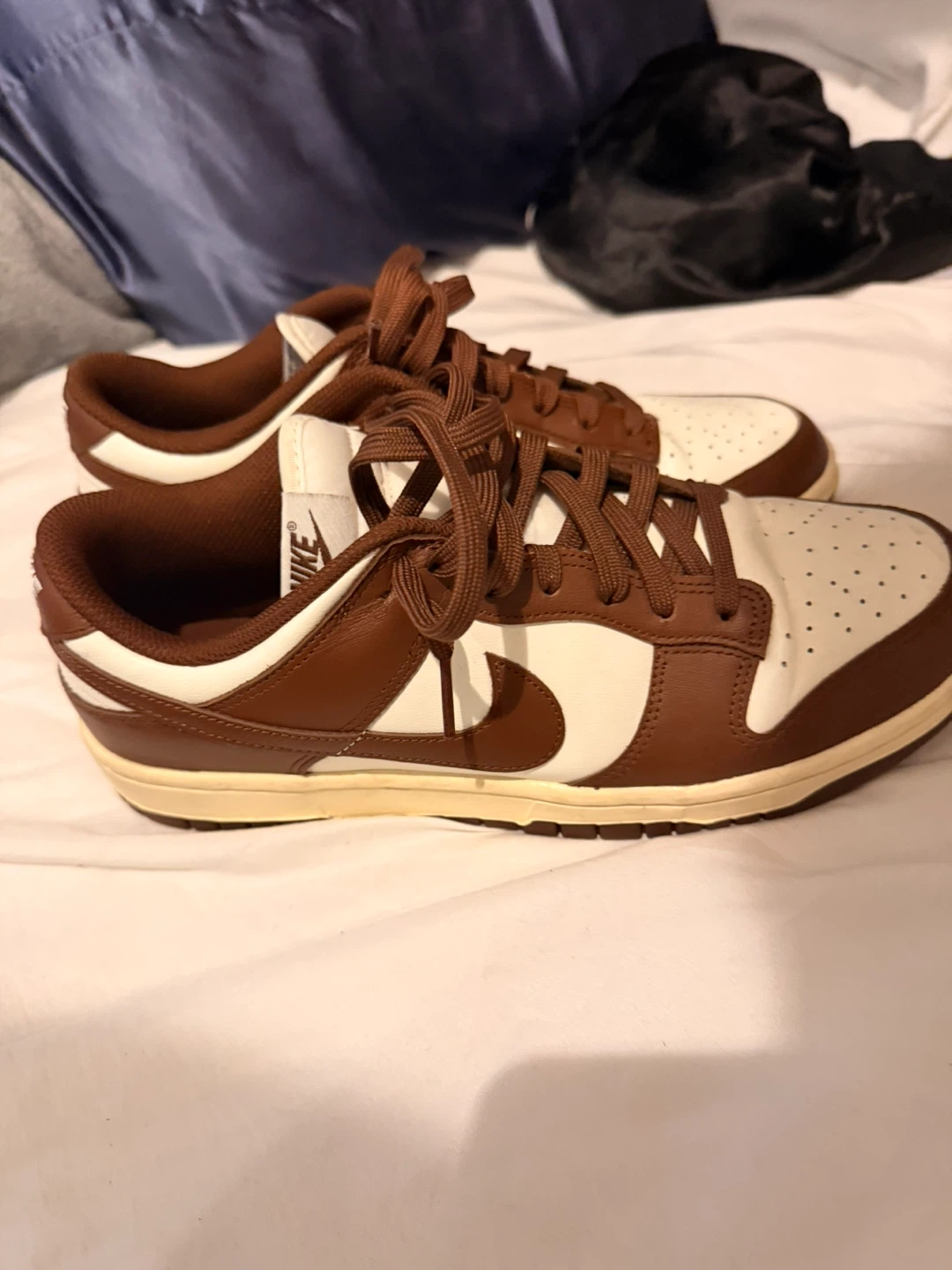 Nike Dunk Low Chocolate White Sneakers - photo 3