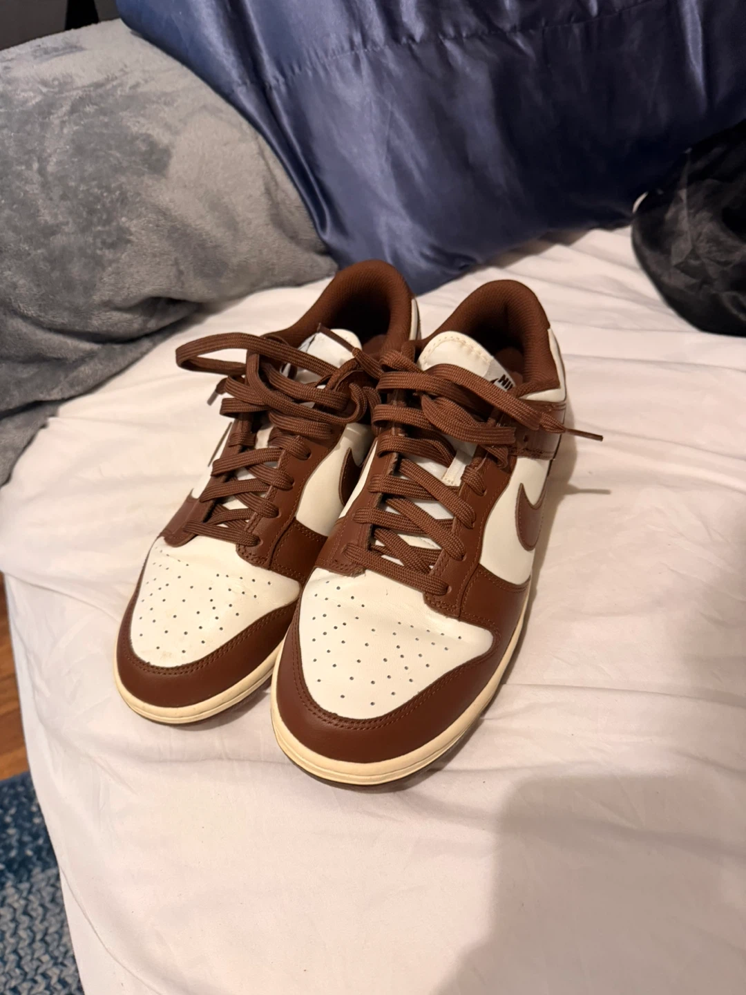 Nike Dunk Low Chocolate White Sneakers