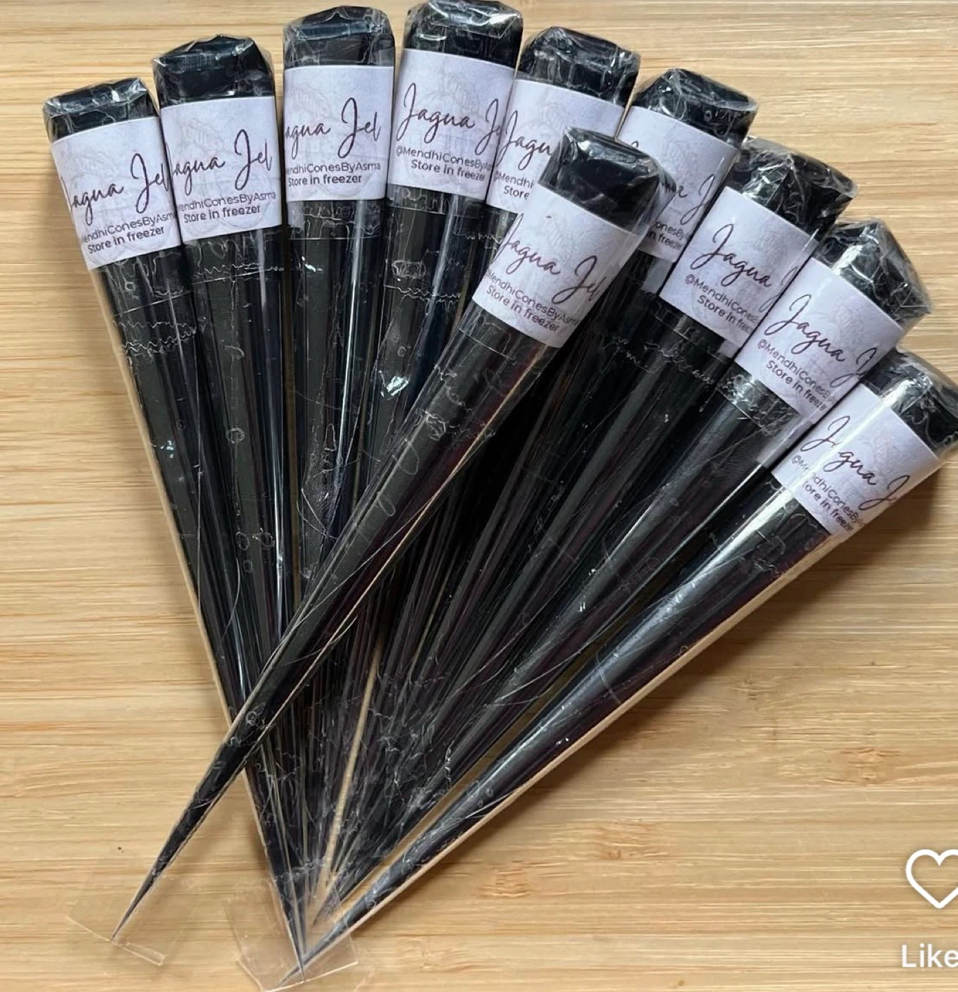 Henna By Mady Application Cones Jagua (Black)Henna (Brown) - photo 4