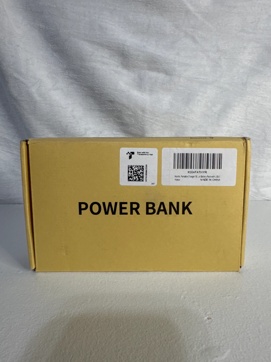 Purple 50000mAh Power Bank with USB-C