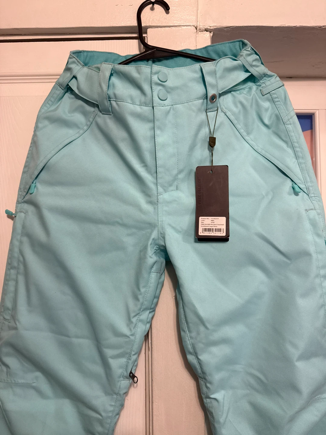 Free Soldier  Insulated Snowboard Pants Mint S/32L - photo 2