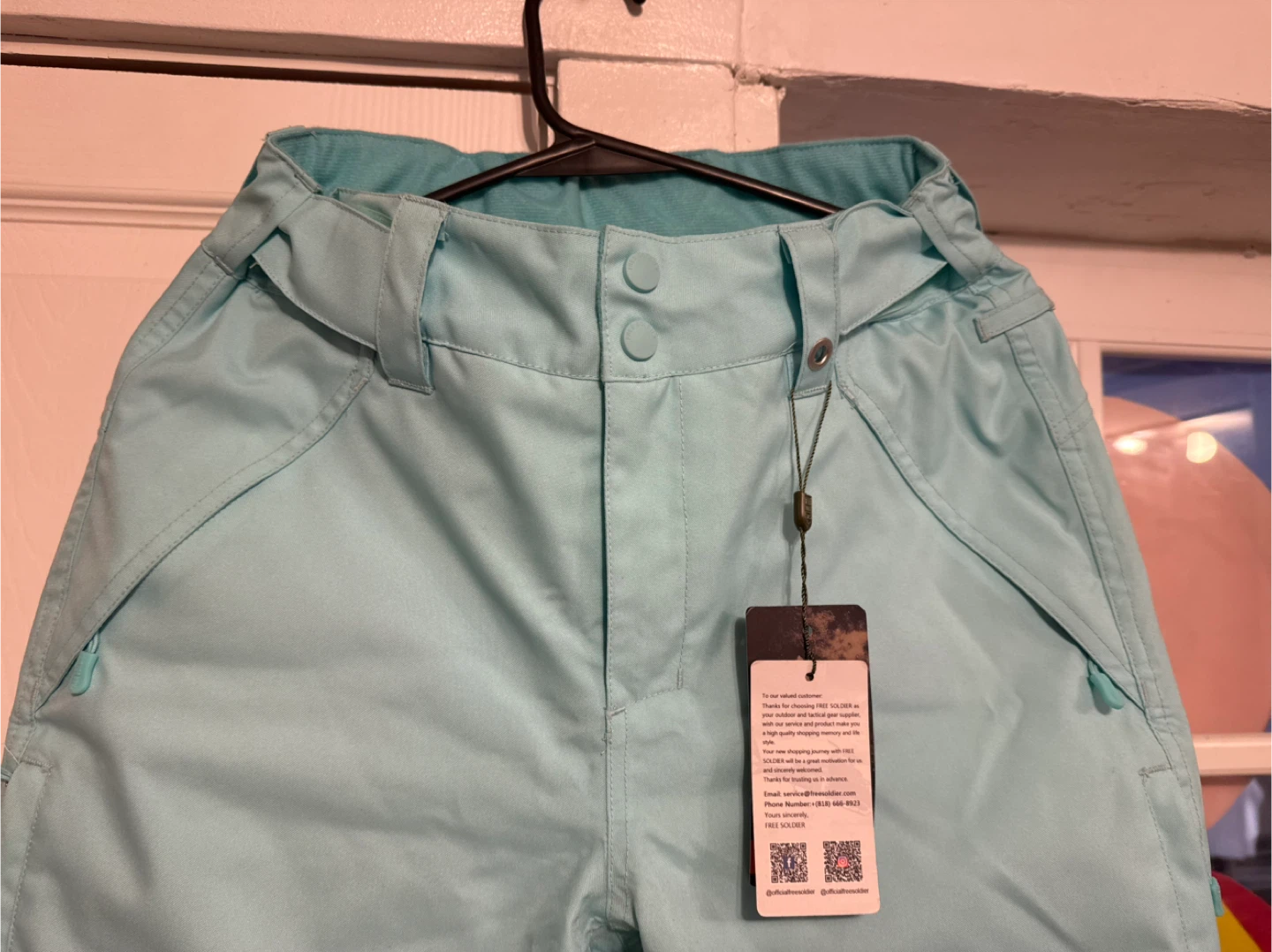 Free Soldier  Insulated Snowboard Pants Mint S/32L - photo 4